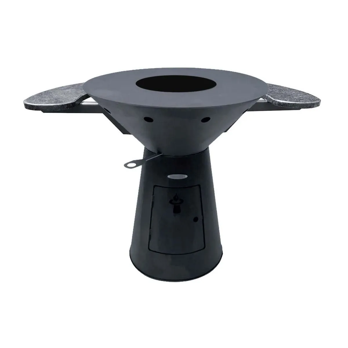 REMUNDI  Brasero de jardin rond - Anthracite