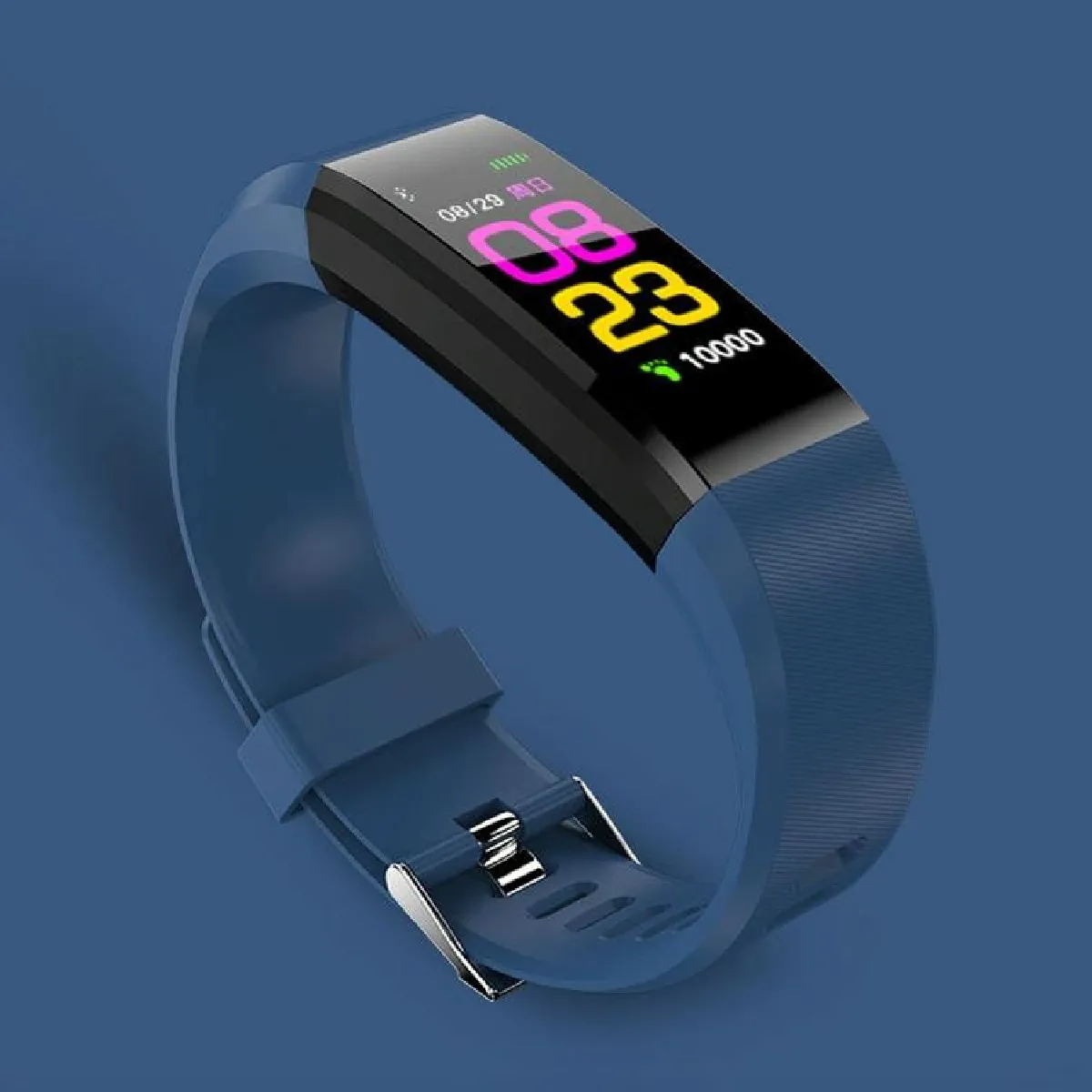 Bracelet Connecté OLED Couleur Suivi Santé Bluetooth - vue 4