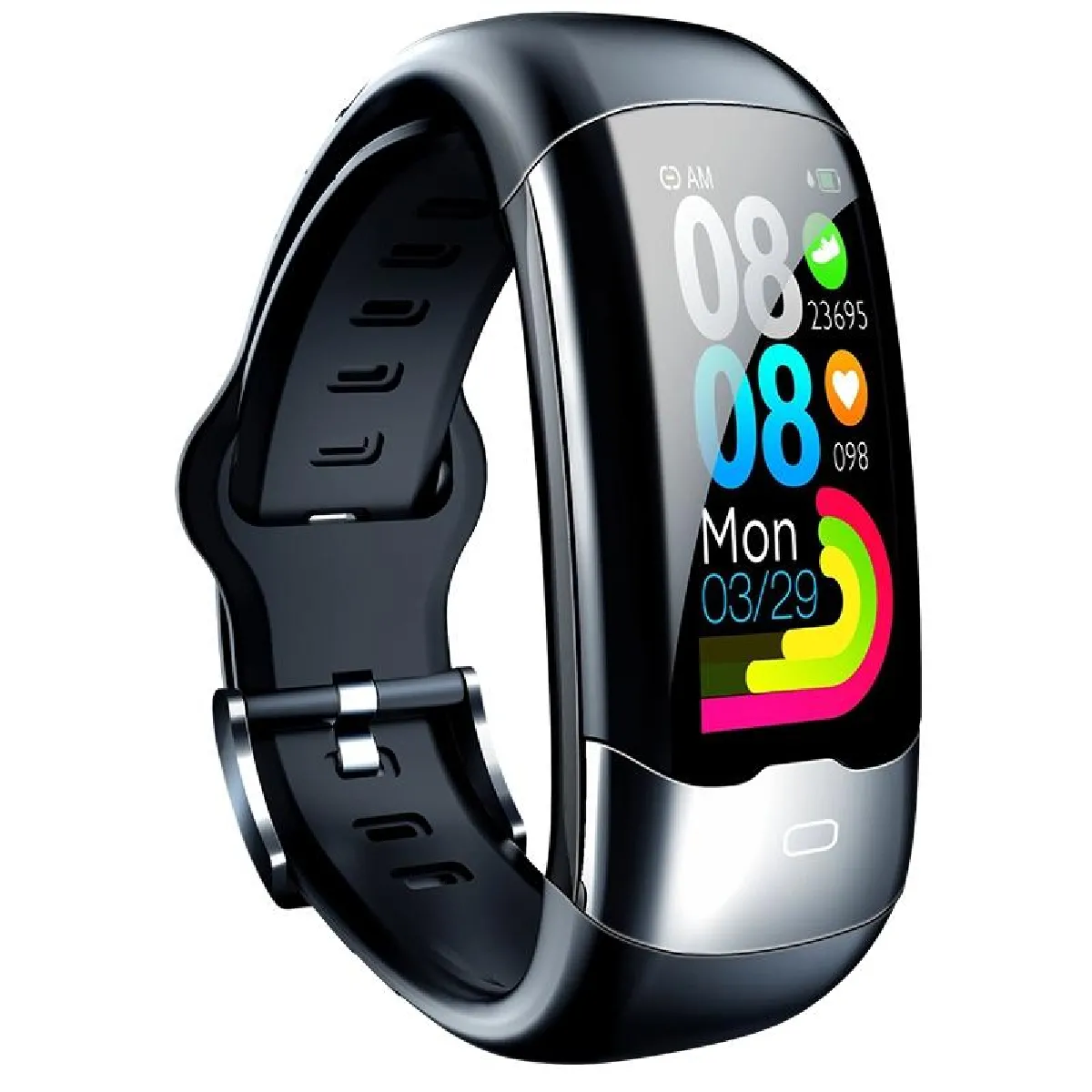 Bracelet Connecté ECG Oxygène Sommeil IP68 1.14 - vue 2