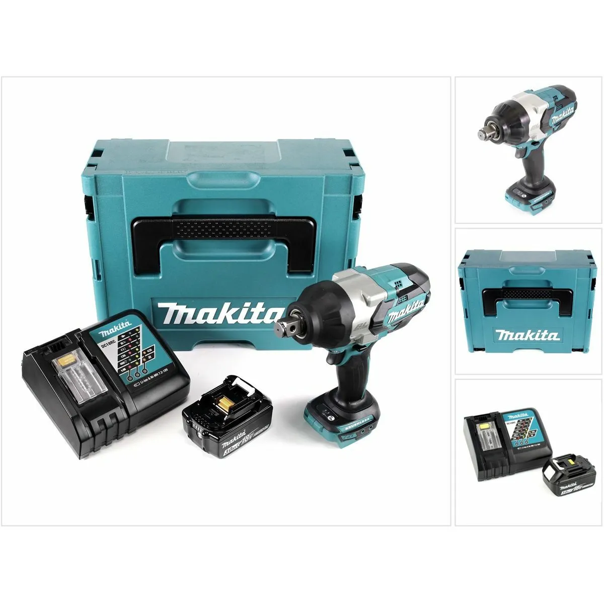 Makita DTW 1001 RF1J Boulonneuse à chocs 18V + Batterie