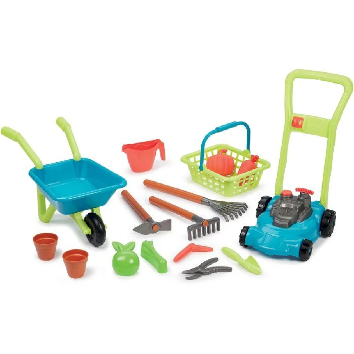 Ecoiffier Super Pack Jardin 3 En 1