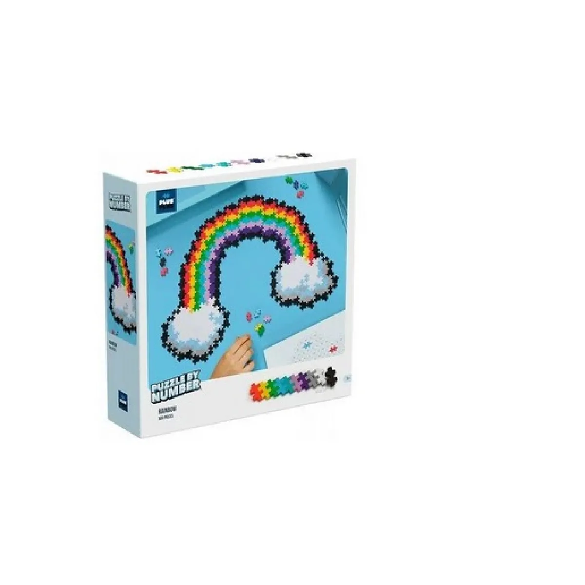 Plus Plus Multicolore Jeu De Construction Arc-En-Ciel 500 Pièces - Image 3