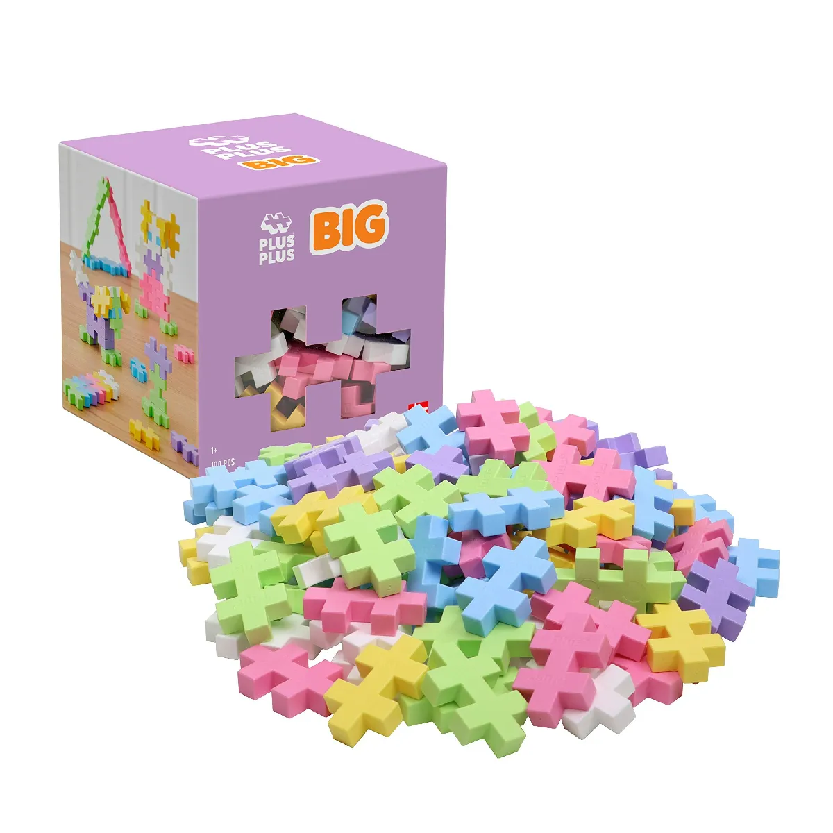 Plusplus Plus-Plus Recharge Big Pastel