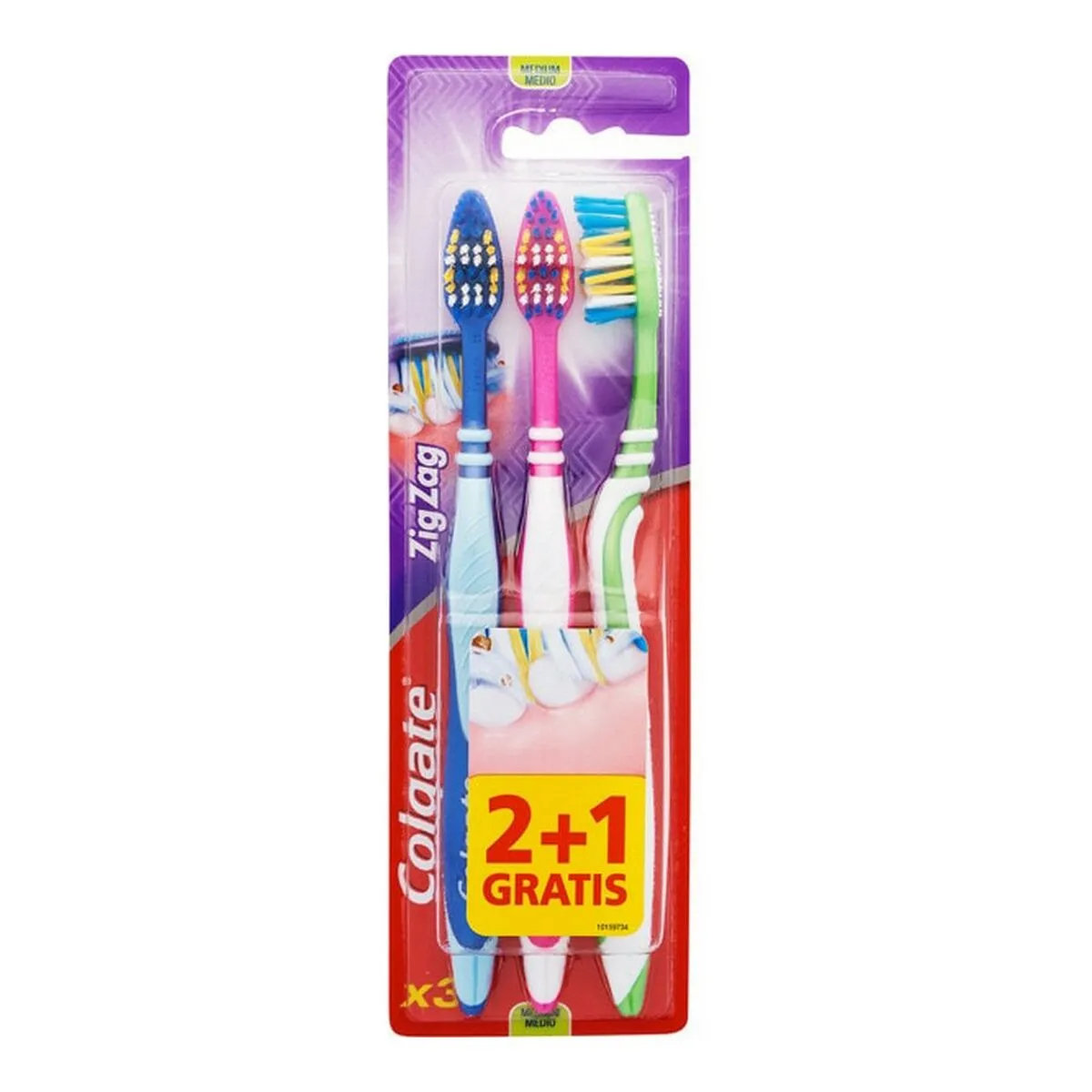 Colgate ZigZag 3 pcs