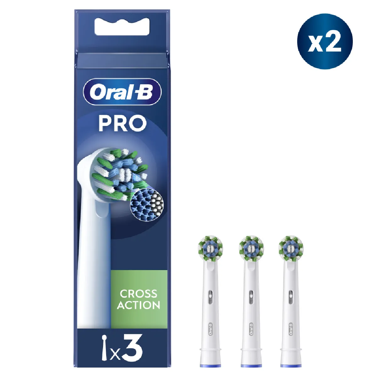 Brossettes À Dents Cross Action Oral b Le Paquet De 6 Brossettes - vue 10