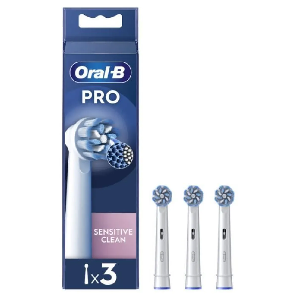 Oral-b brossettes Pro Sensitive Clean - Lot de 3