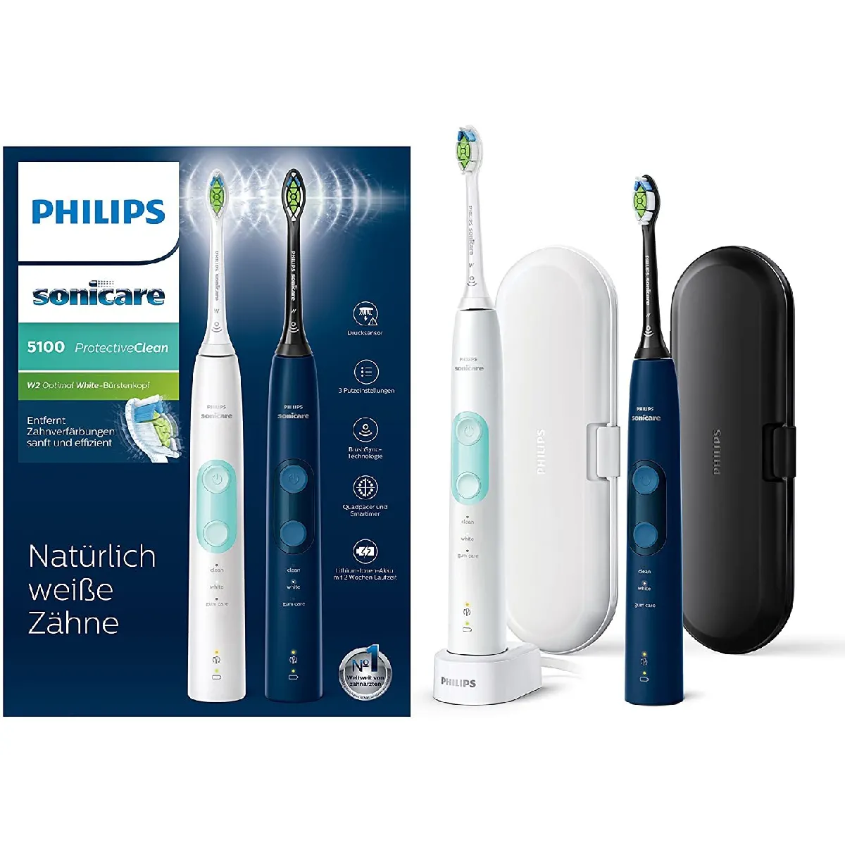 PHILIPS  ProtectiveClean 5100 - Bleu