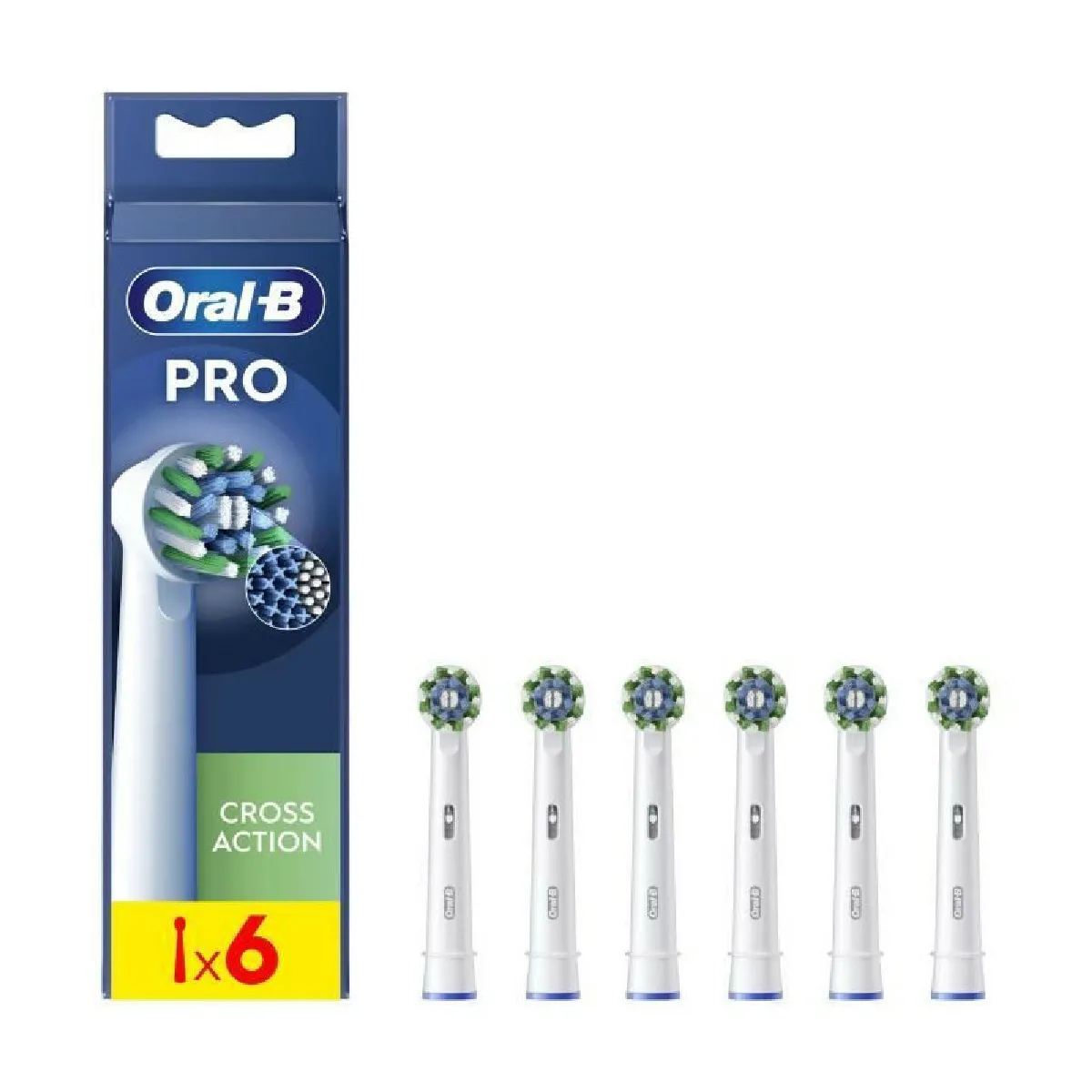 Brossettes À Dents Cross Action Oral b Le Paquet De 6 Brossettes