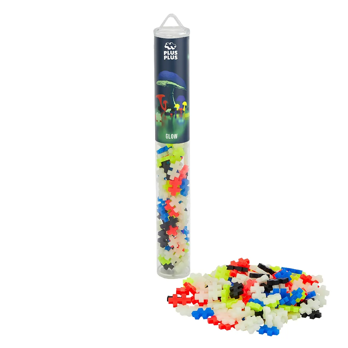 Plus-Plus - Jeu de construction - Tube Phosphorescent - 100 pièces - Image 2