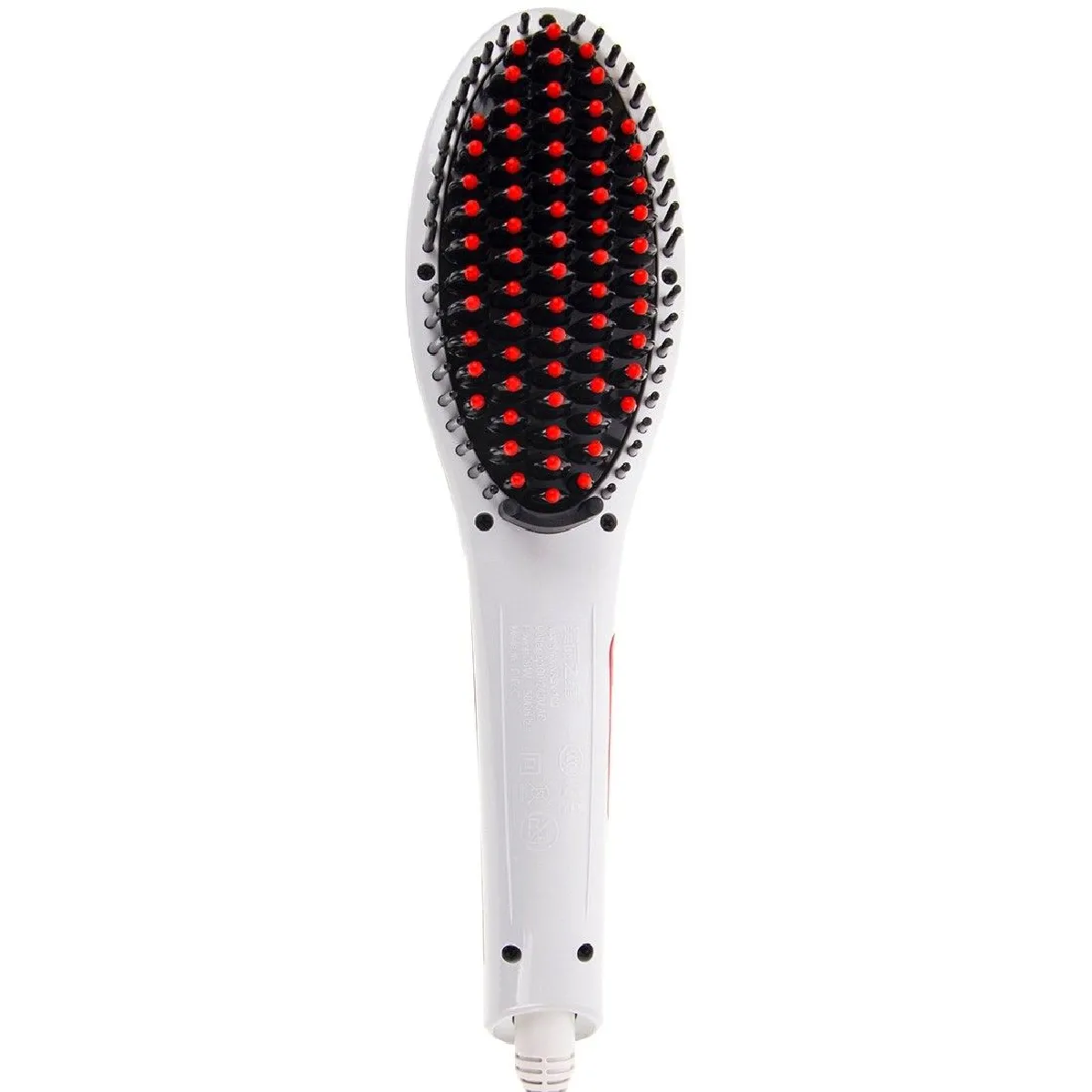 YONIS  Brosse chauffante lissante - Blanc