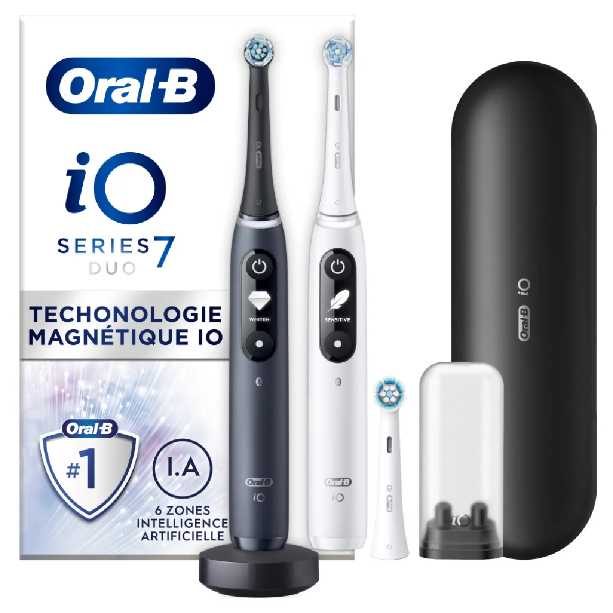 ORAL B Oral-b iO 7 - Noir et blanc