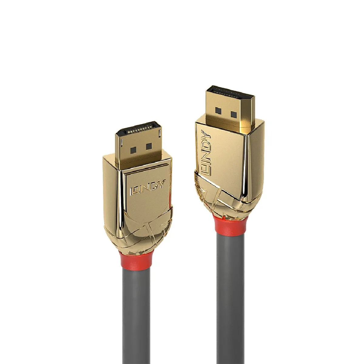 Lindy Gris Gold - Câble Displayport - Displayport (M) Pour Displayport (M) - Displayport 1.2 - 10 M - Support 4K - Image 4