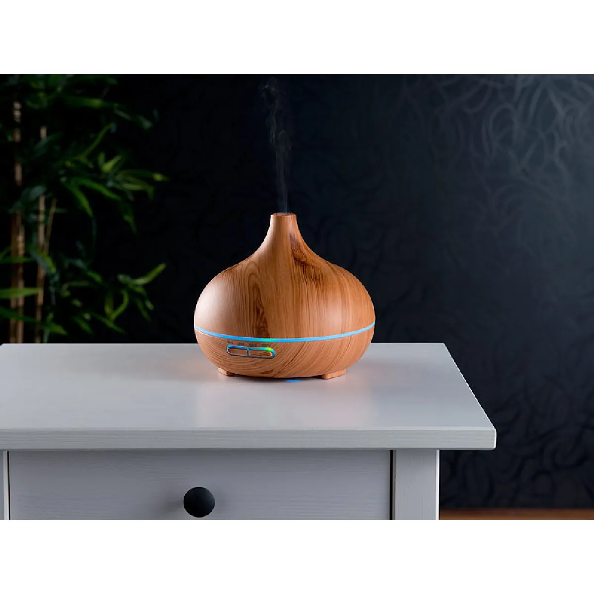 CARLO MILANO Diffuseur de parfum et humidificateur d'air &agrave; led 300 ml NX8860