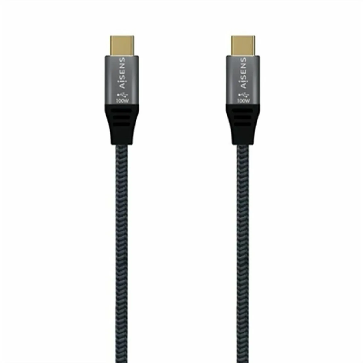 Aisens Gris Câble Usb-C Usb 3.2 - 0,6 M