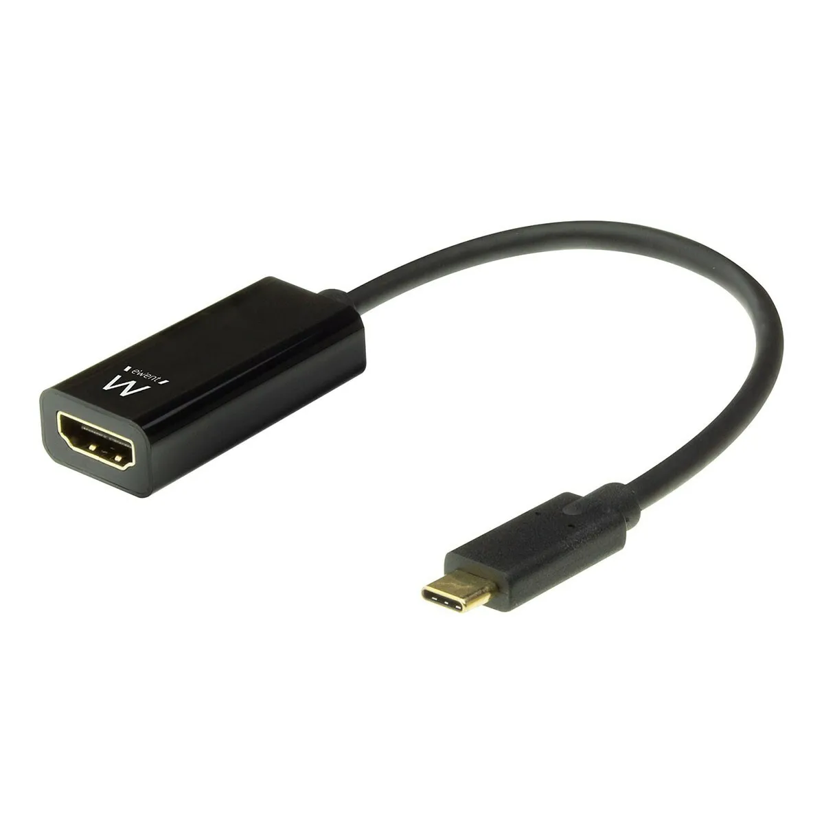 Ewent EW9823 câble vidéo et adaptateur 0,15 m USB Type-C HDMI Type A (Standard) Noir - Image 2