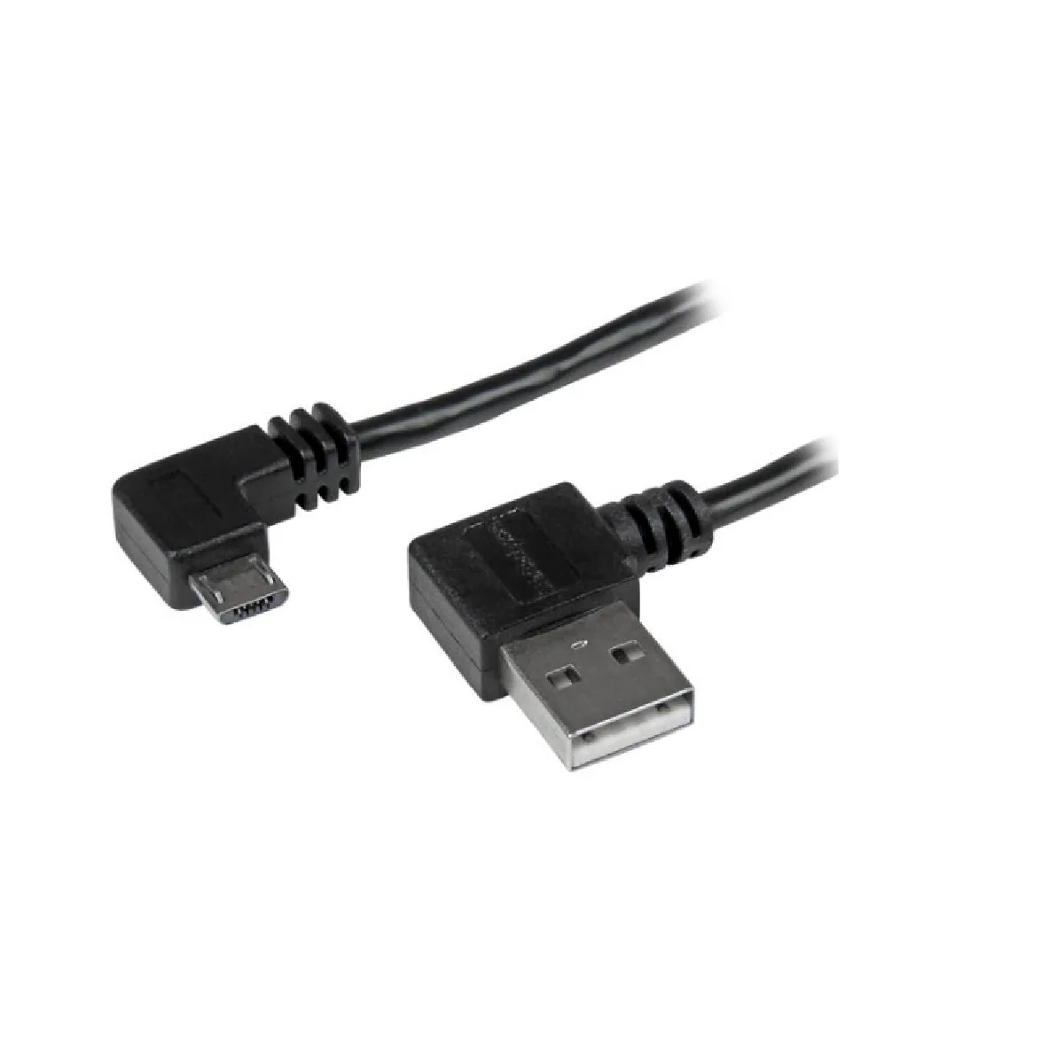 Startech.com Noir Câble Usb A Vers Micro B De 1 M Avec Connecteurs Coudés À Angle Droit - Cordon Micro Usb - M/M - Câble Usb - Micro-Usb De Type B (M) Pour Usb - Image 5