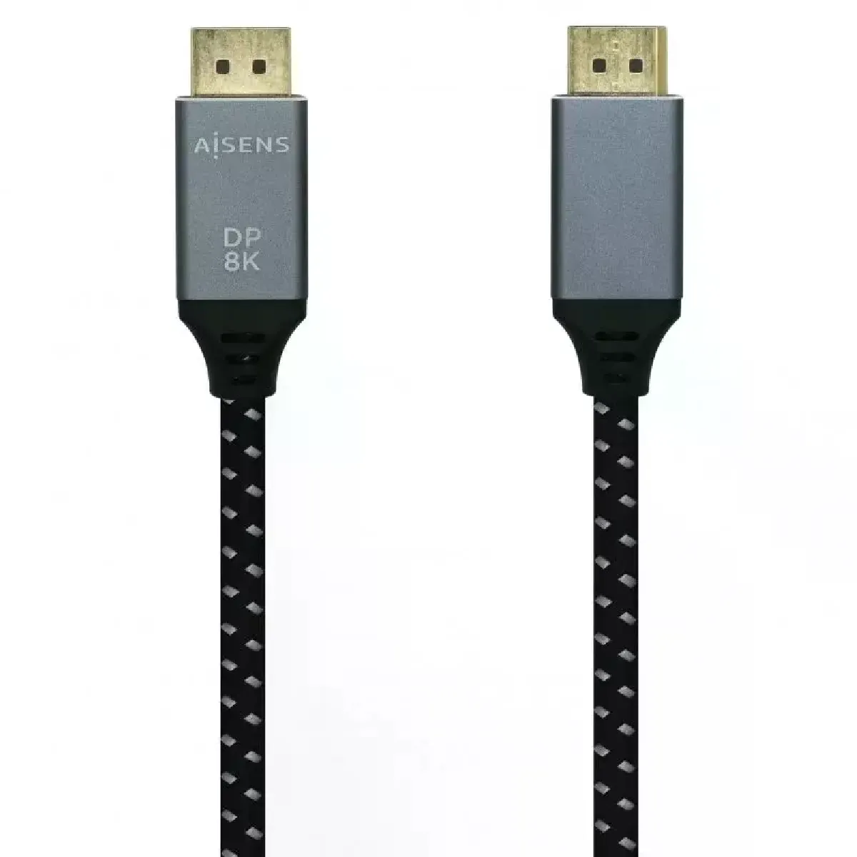 AISENS  Displayport V1.4 - 1,5 m - Gris