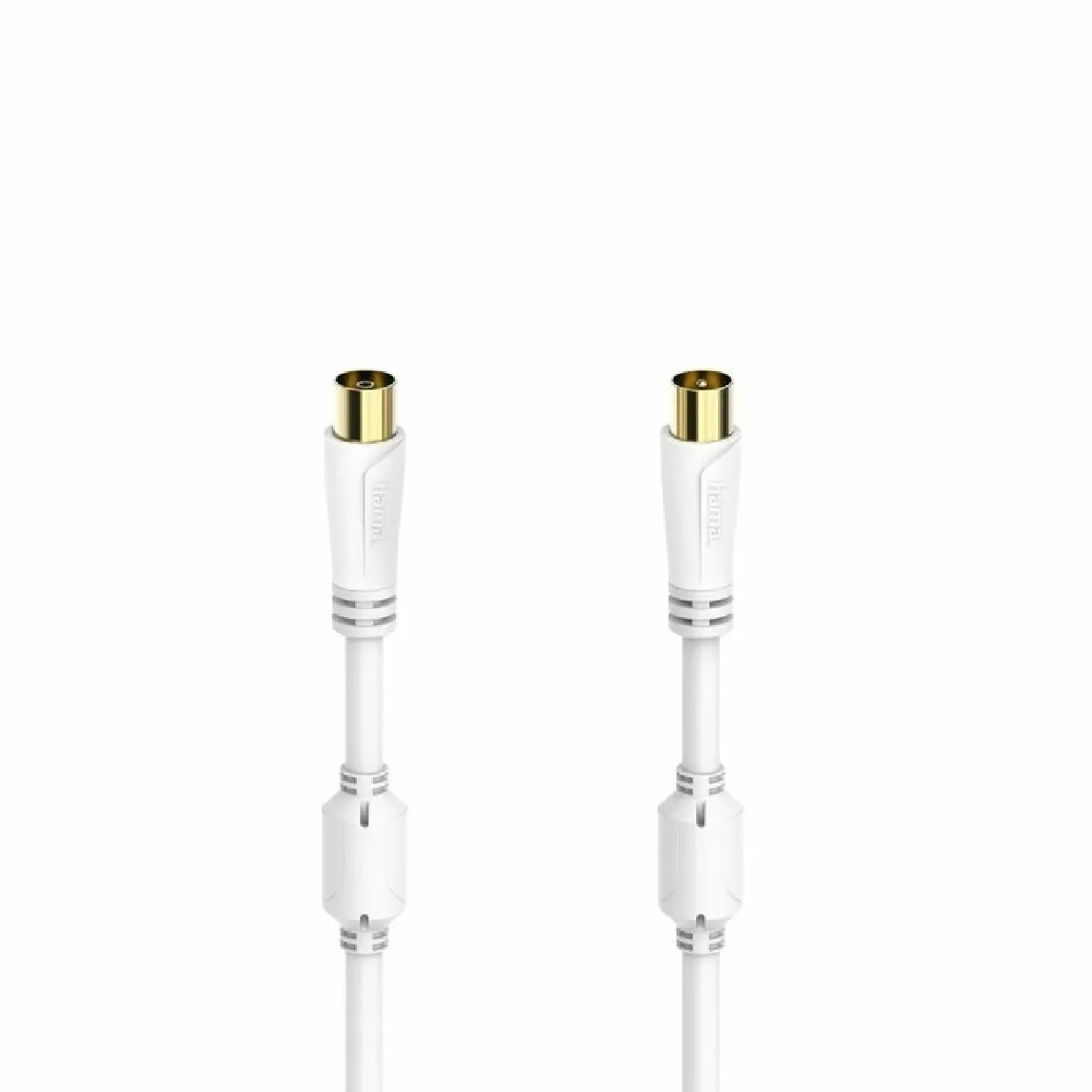 Hama Blanc Câble D'antenne 1,5 M