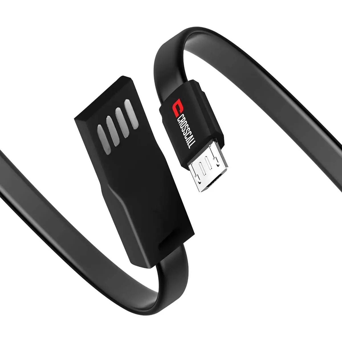 Crosscall - Câble de charge rapide - USB vers USB-C - 3A - Noir - Image 3