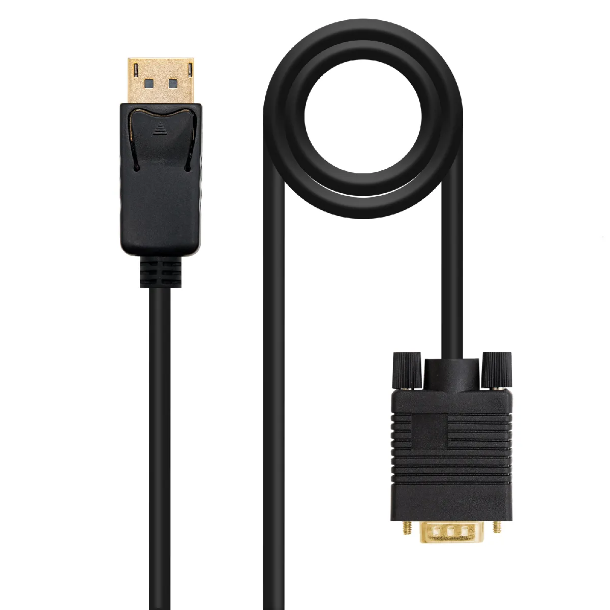 Nanocable Noir Câble Displayport Vers Vga - 1 M