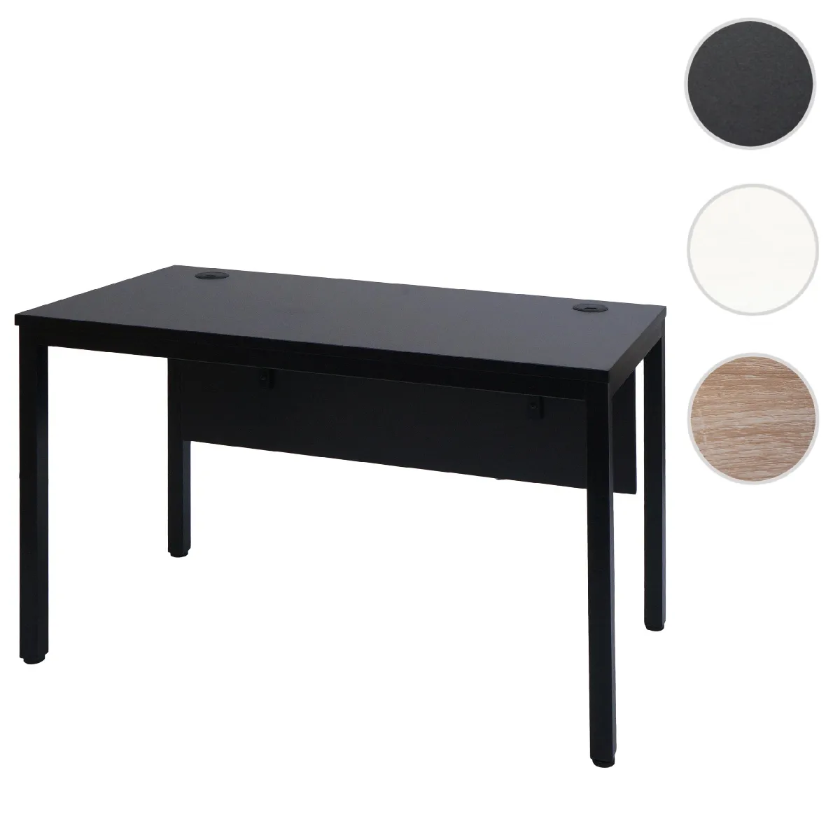 Mendler Noir Bureau Informatique Métal