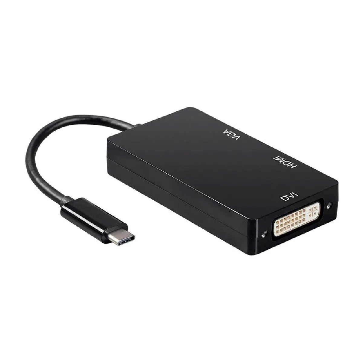 Générique Adaptateur Usb-C Vers Dvi/Hdmi/Vga