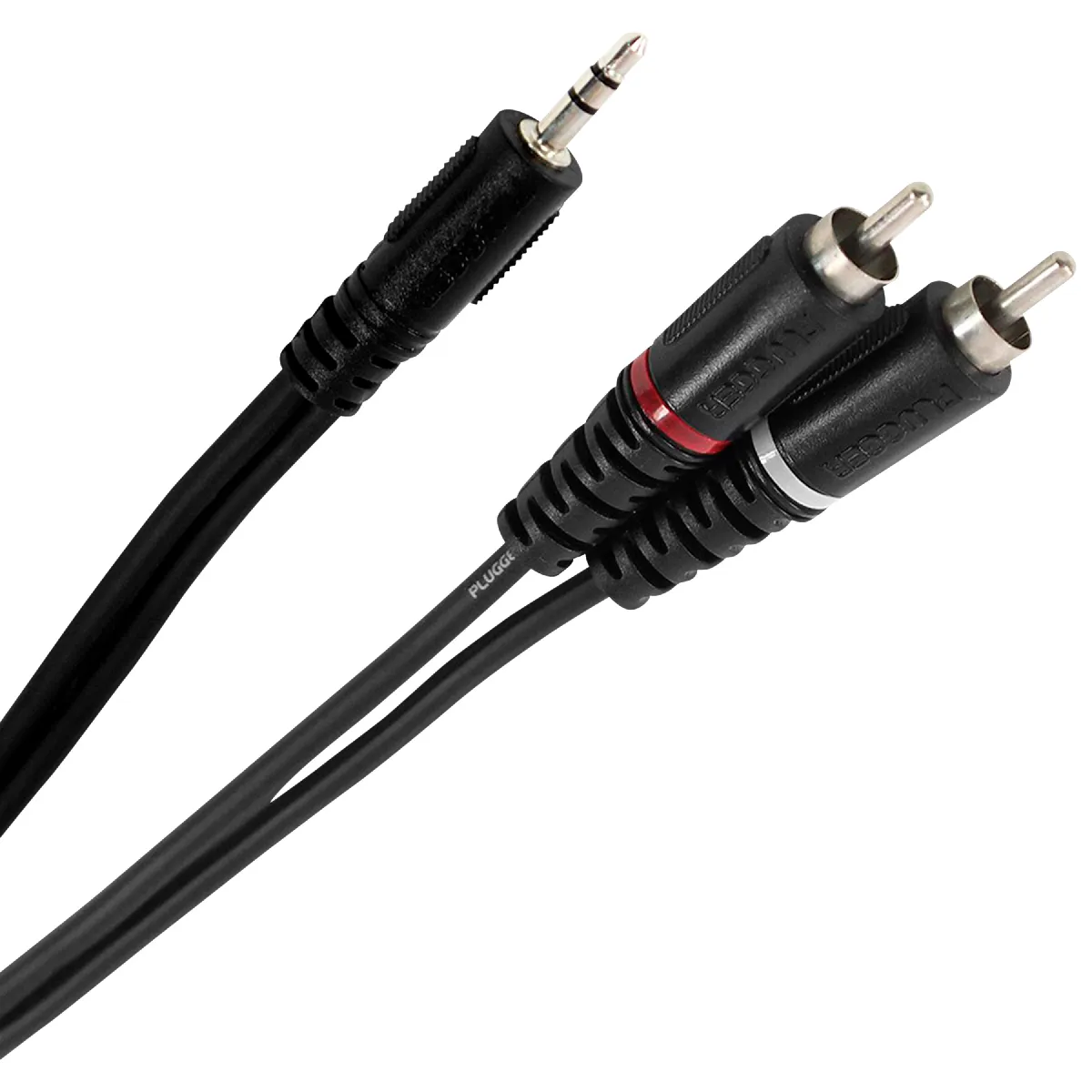 Plugger Noir Câble Jack Audio Easy Y - 1,5 M