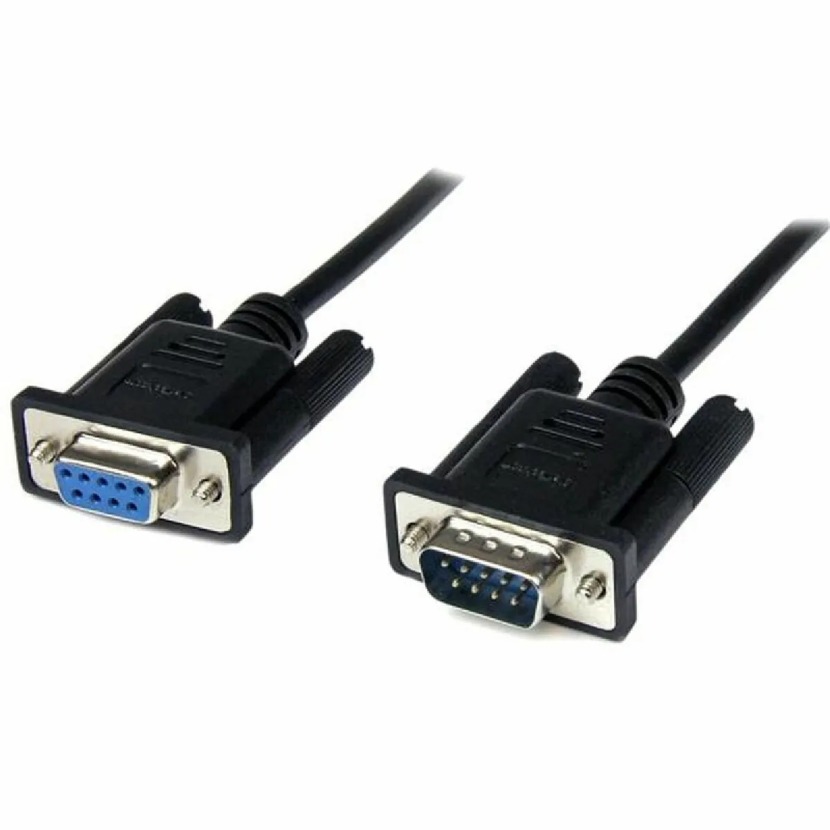 Startech.com Noir Câble Null Modem Croisé Série Rs232 Db9 2 M - Cordon Null Modem Rs232 Male Femelle - Câble Null Modem M/F - 2M - Câble De Modem Nul - Db-9 (F) - Image 5