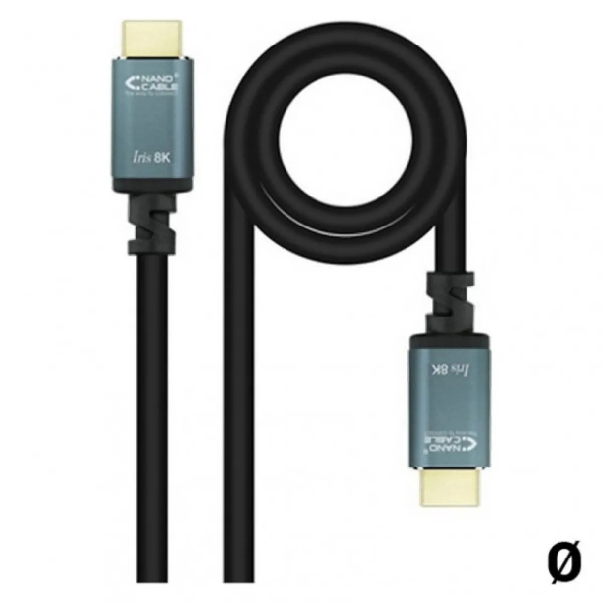 NANOCABLE  C&acirc;ble HDMI 8K - Noir
