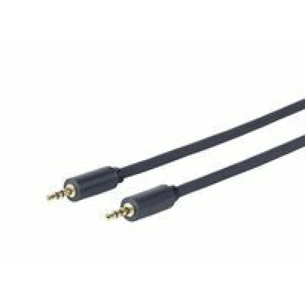 Générique Noir Câble Audio Jack Mâle-Mâle - 2 M