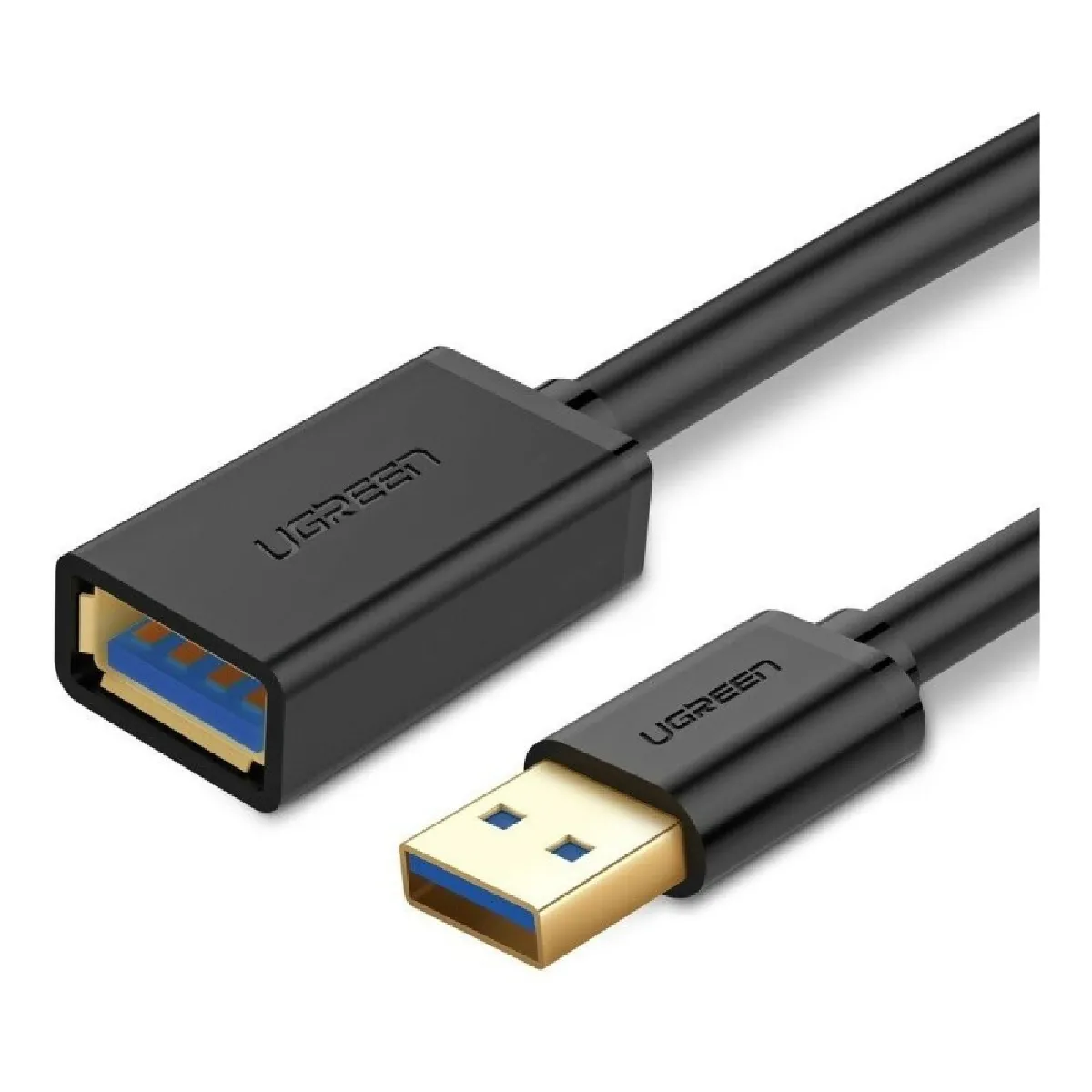 Ugreen Noir Rallonge Usb 3.0 Us129, 3M, - Image 2