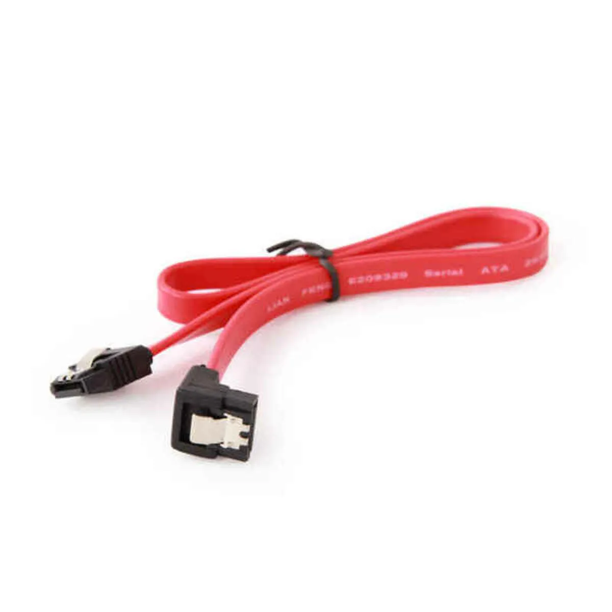 Câble Gembird SATA 3 avec connecteur coudé à 90º 50 cm rouge - Image 4