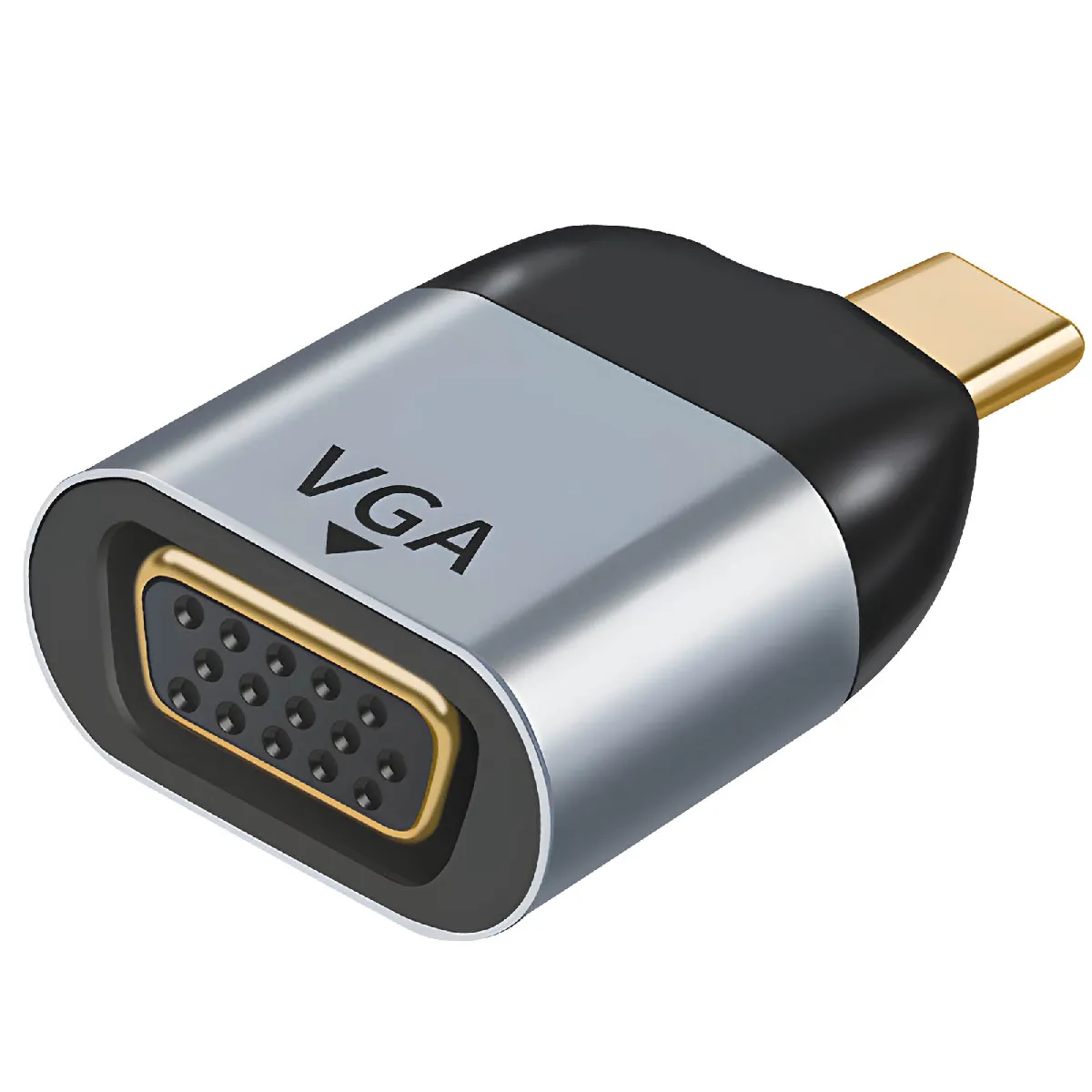 Avizar Gris Adaptateur Usb-C Vers Vga