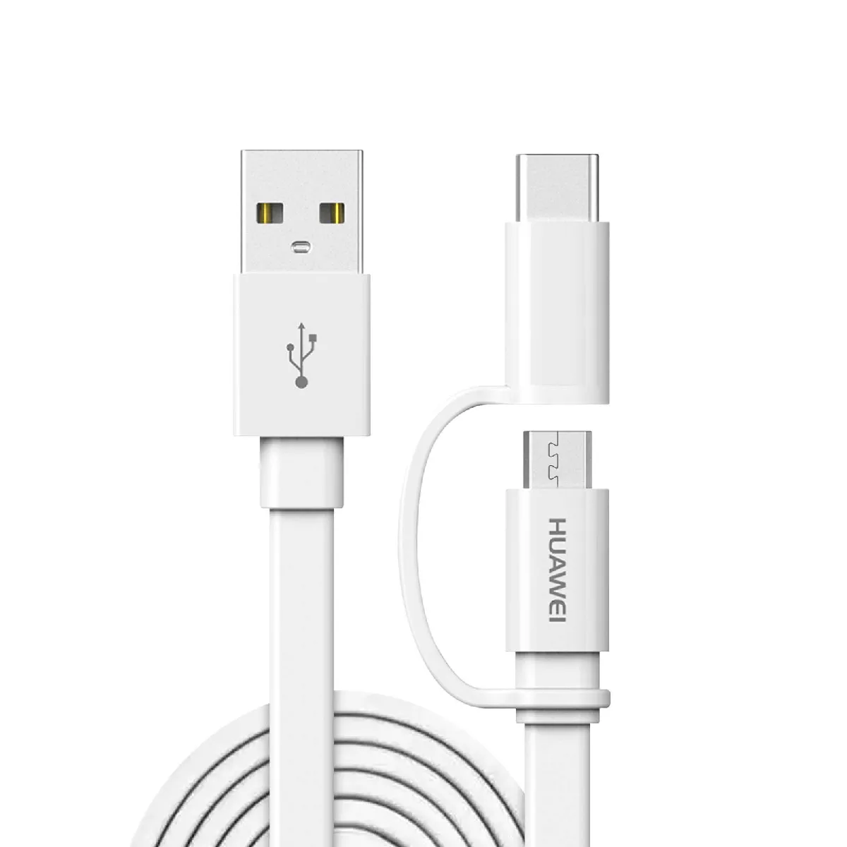 Huawei Câble 2 en 1 Micro USBUSB C 1.5m