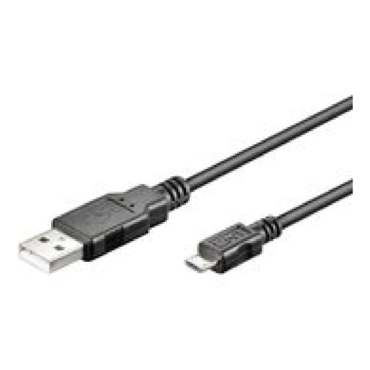 Disney Noir Câble Usb-A Vers Micro Usb - 1,8 M