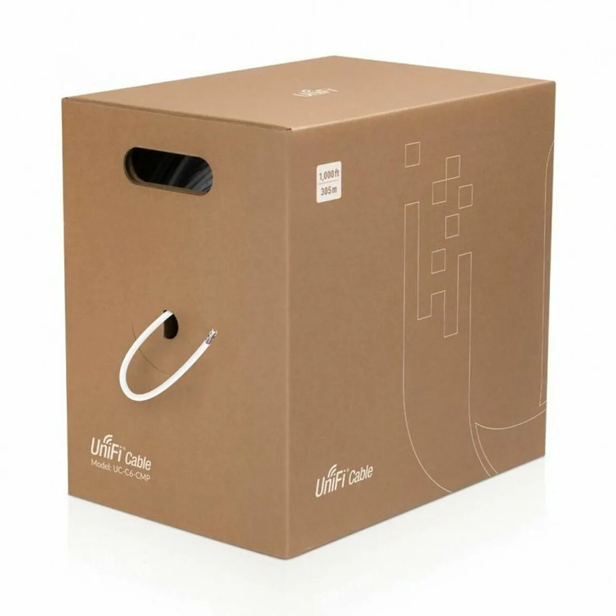 Ubiquiti Blanc Câble Réseau Utp Cat6 - 305 M