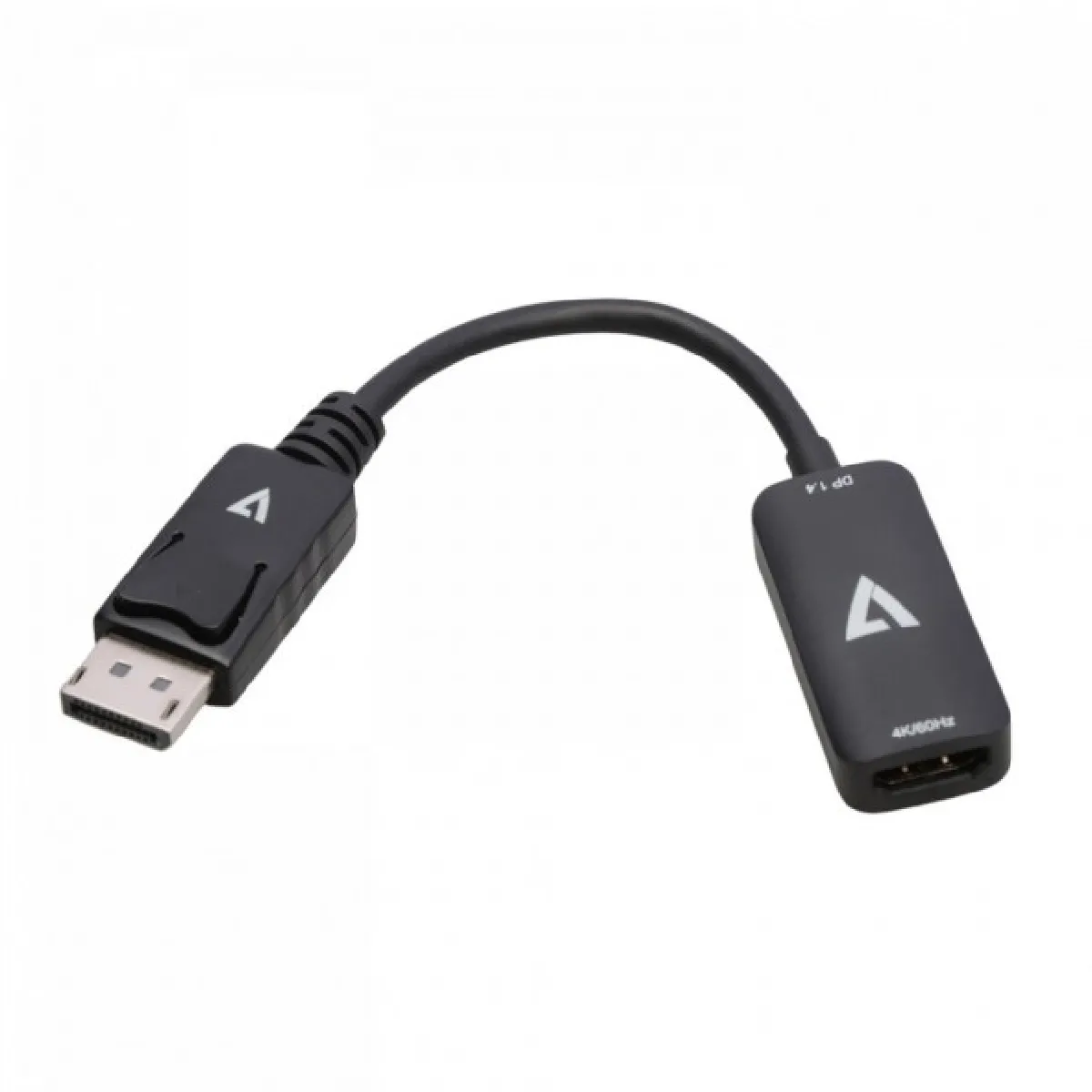 V7 Noir Adaptateur Vidéo Displayport Vers Hdmi - 4K