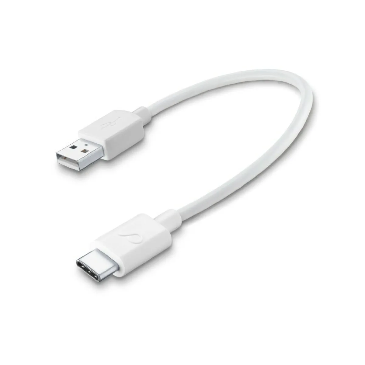 Cellular Line Blanc Câble De Données Usb-A Vers Usb-C - 0,15 M