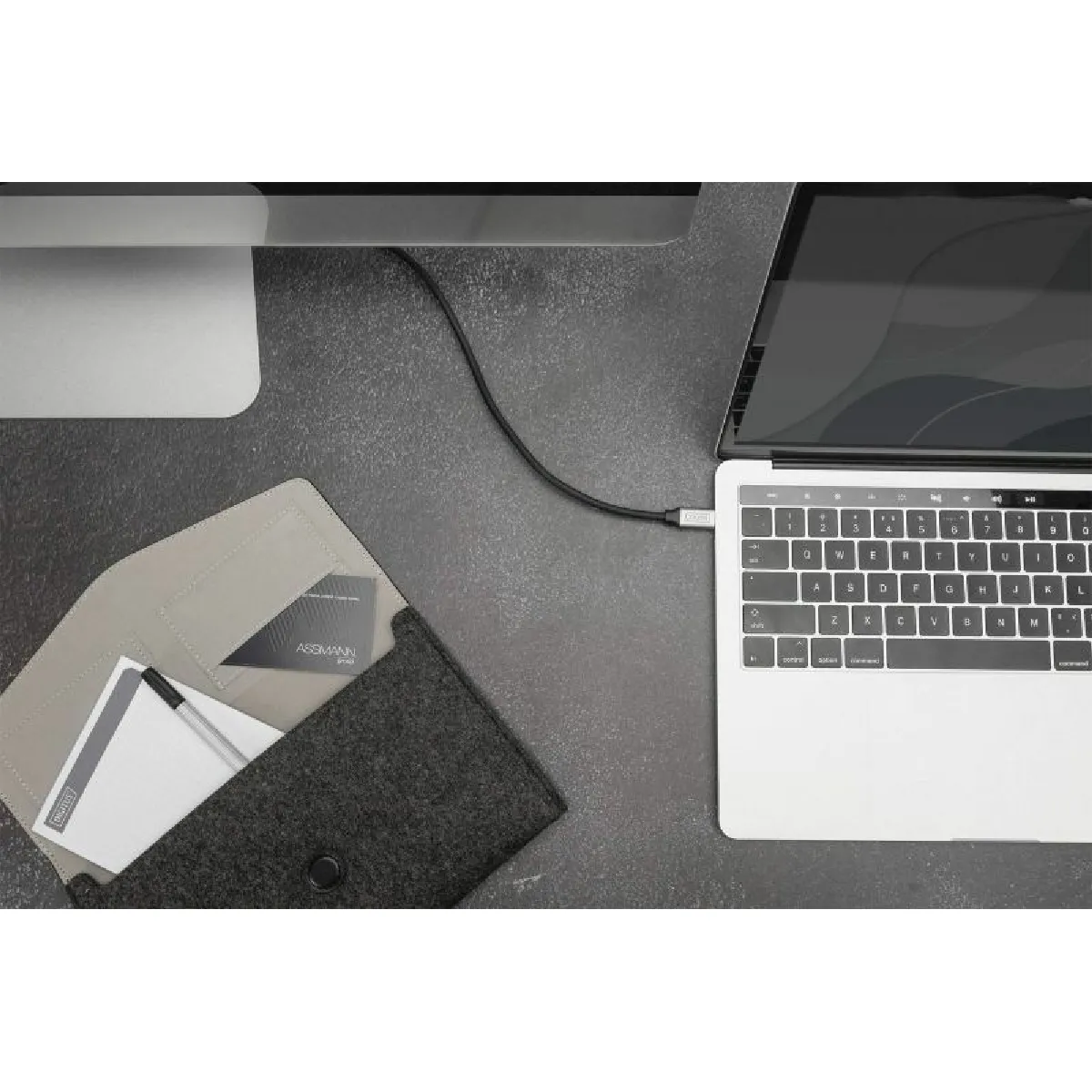 Digitus Noir Câble De Connexion Usb-C - Usb-C, 4K / 60 Hz, 1M - Neuf - Image 5