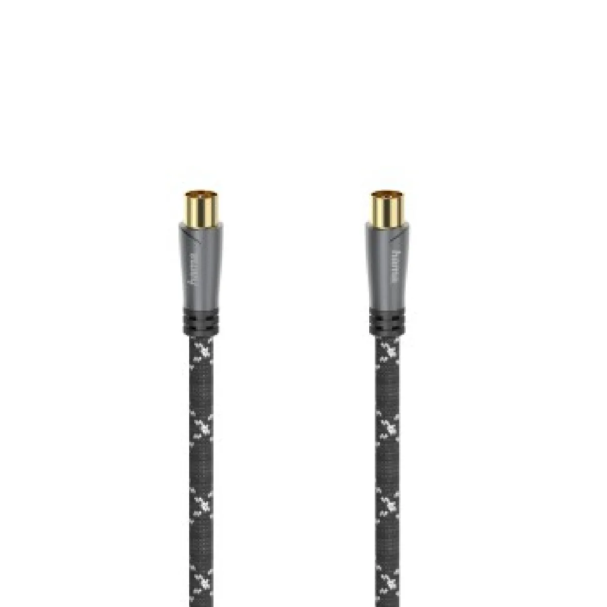 Hama Noir Câble Antenne Coaxial - 1,5 M