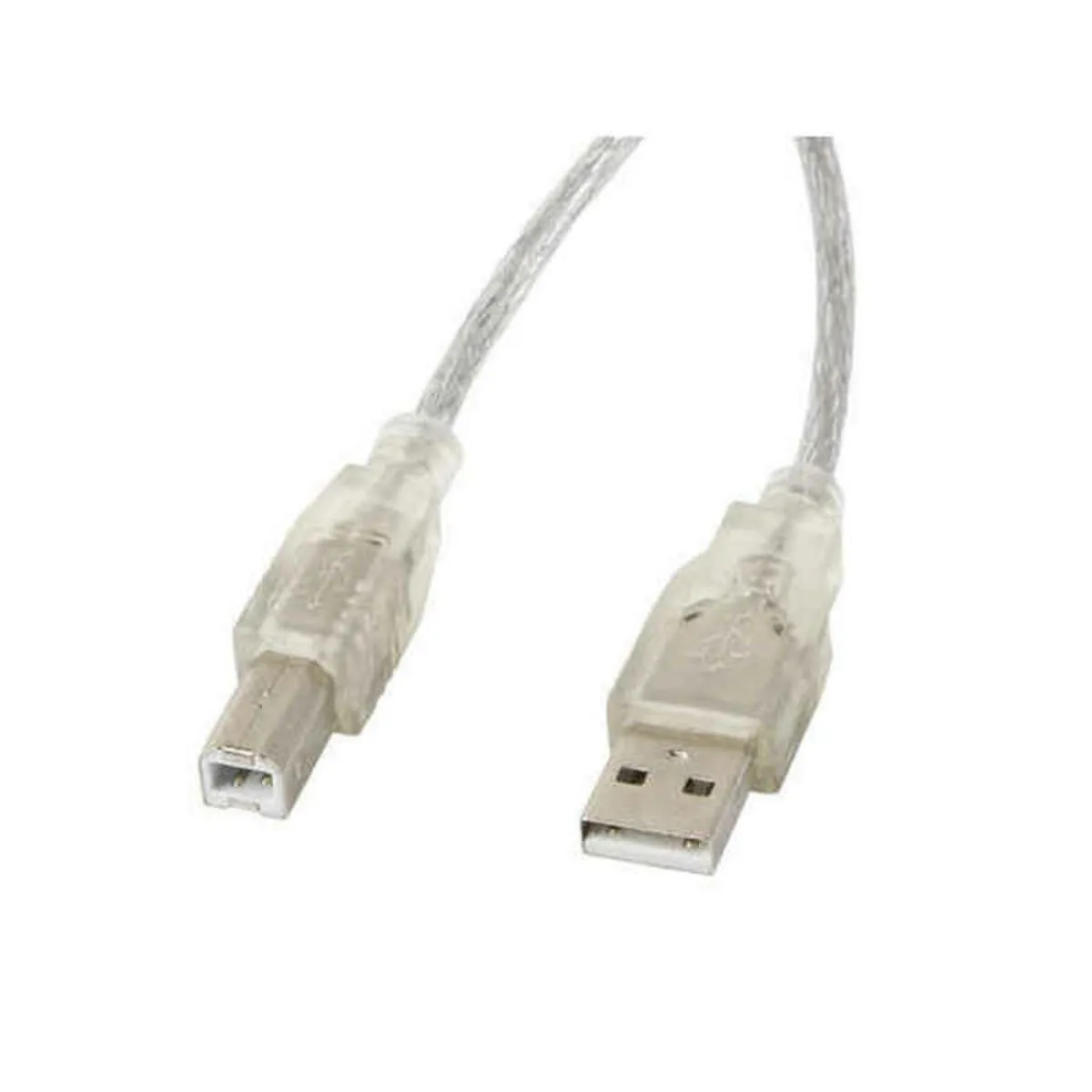 Lanberg Câble Usb A/B - 5 M - Transparent