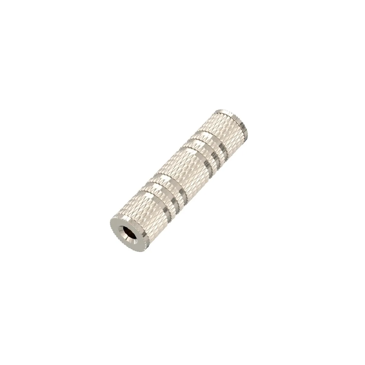 Hama Argent Adaptateur Rallonge Jack Stéréo Femelle