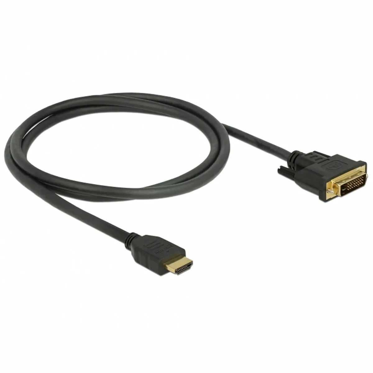 Delock Noir Câble Adaptateur Hdmi Vers Dvi - 1 M