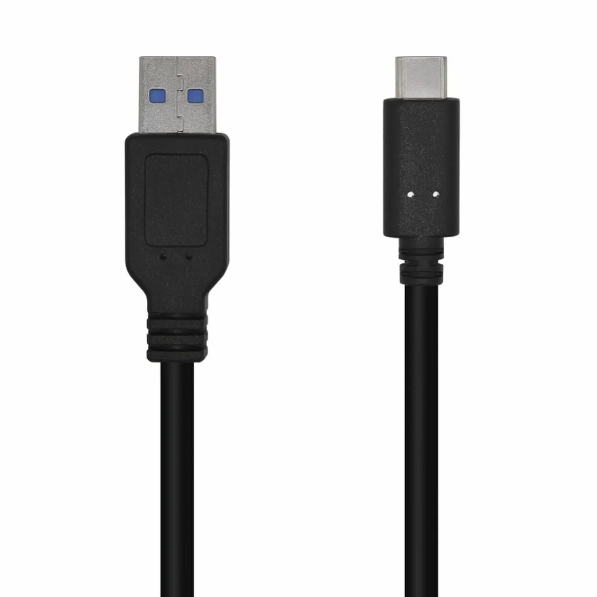 Aisens Noir Câble Usb-A Vers Usb-C - 0,5 M