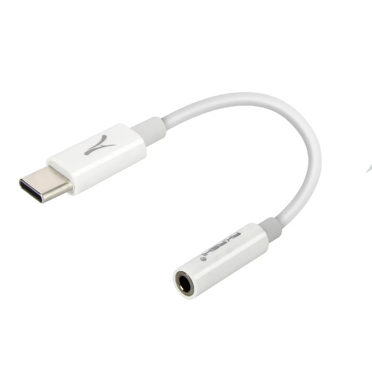 Akashi Blanc Adaptateur Audio Usb-C