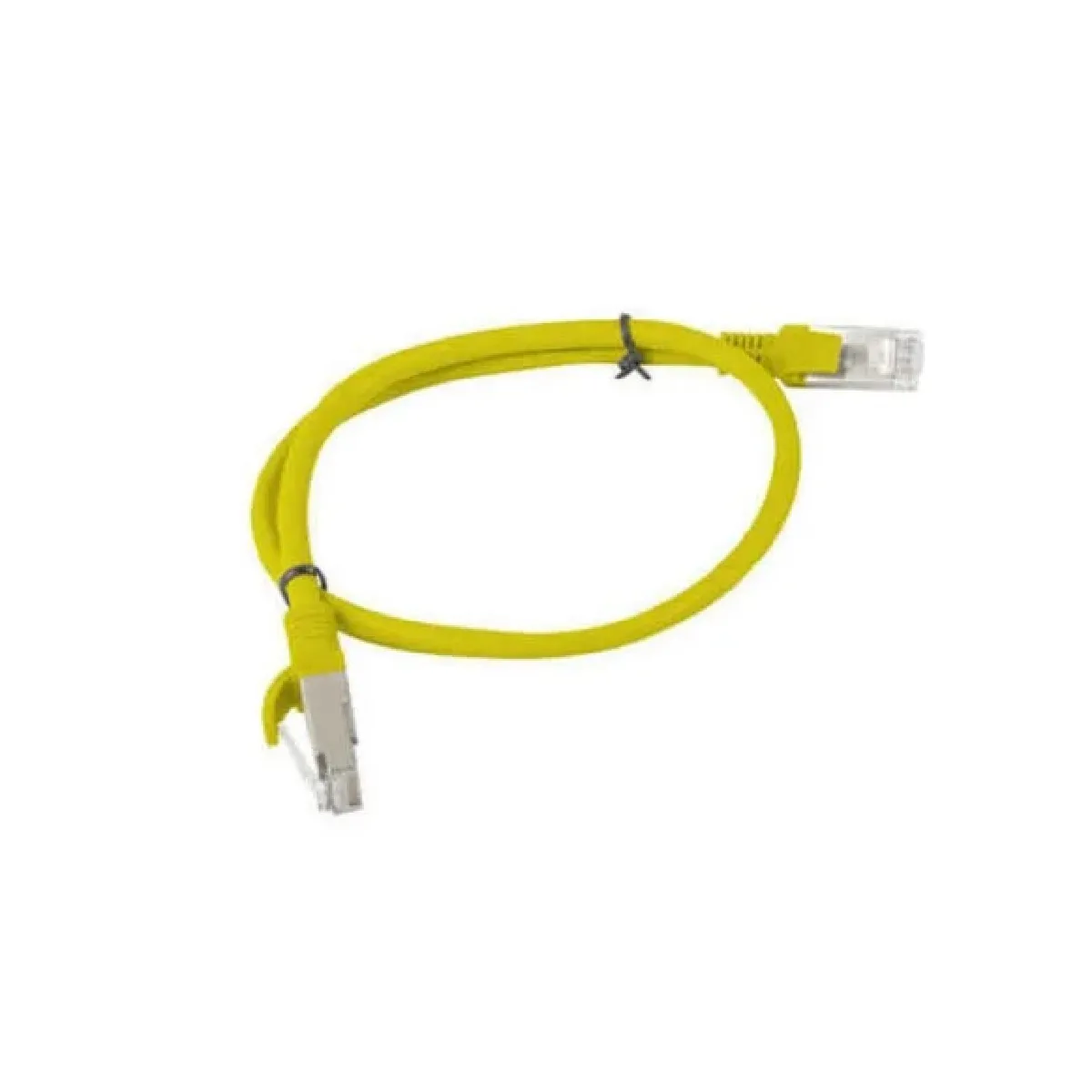 Lanberg Câble Réseau RJ45 UTP Cat.5e 50cm Jaune - Image 4