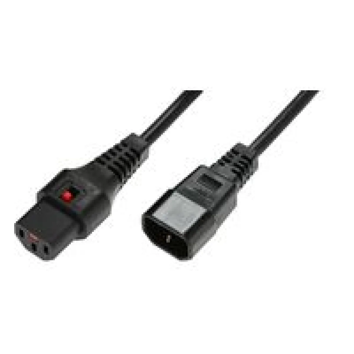Générique Noir Câble Électrique Pc1021 C13/C14 - 2 M