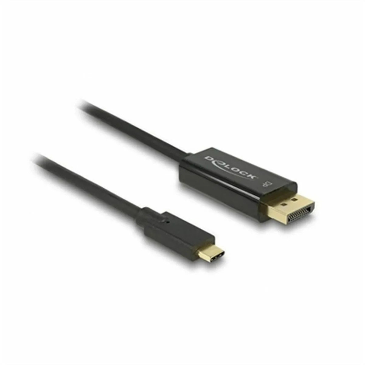 Delock Noir Adaptateur Usb C Vers Displayport - 1 M