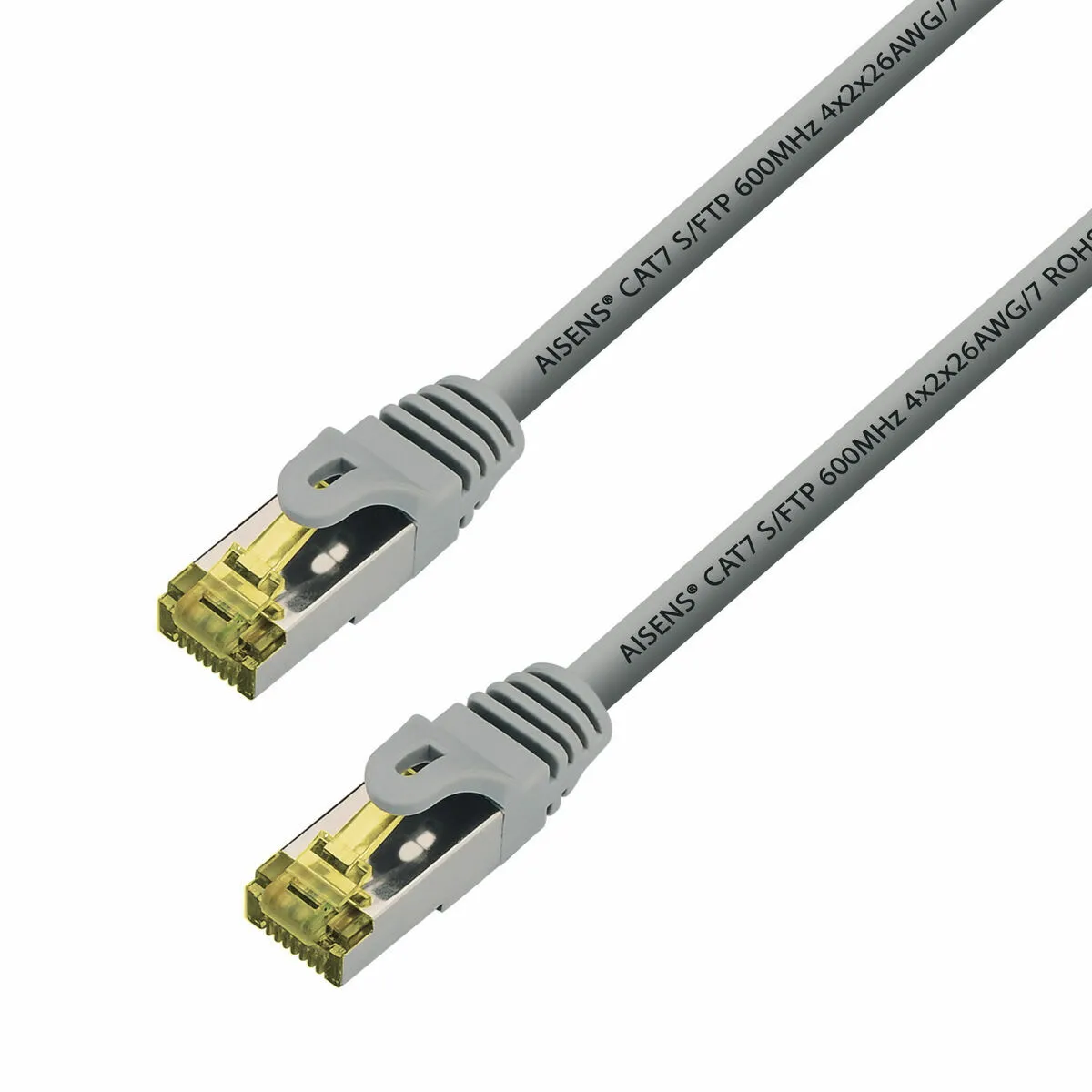 Aisens Gris Câble Réseau Rj45 Cat6 - 15 M