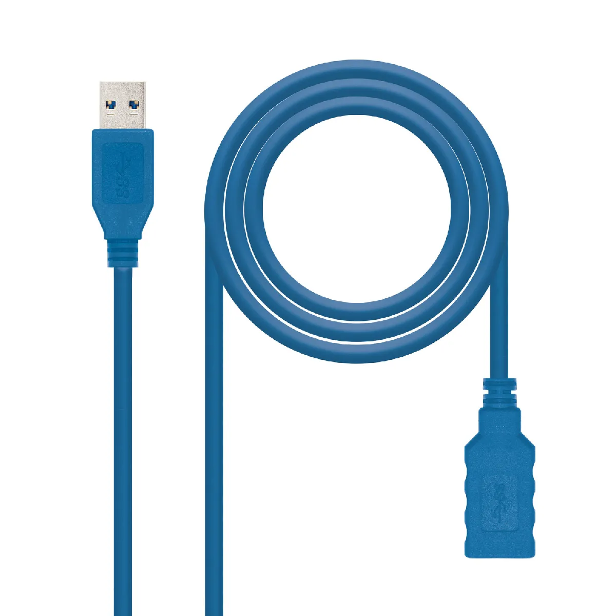 Nanocable Bleu Câble Usb-A Vers Micro Usb - 2 M